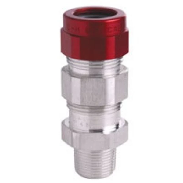 Flameproof Cable Gland CROUSE HINDS TMCX285 3/4"NPT Corrugated Armour Aluminium c/w compound 