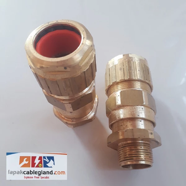 Exd Flameproof Cable Gland HAWKE 501/453/RAC/B/M25 size M25 SWA armor Brass 
