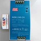 Din Rail Power Supply Industri 24Vdc MEANWELL 10A 240W NDR-240-24 untuk panel automation phoenix weidmuller omron 2